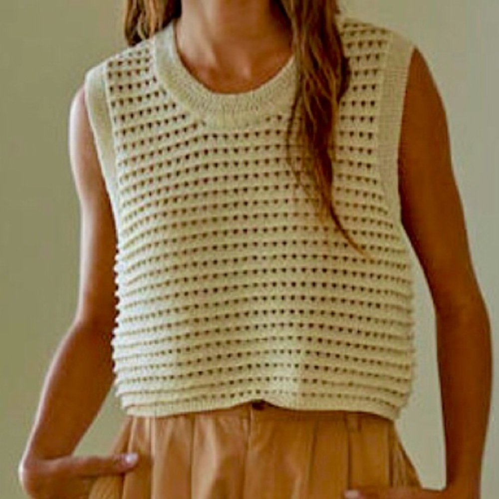 Crochet Style Top